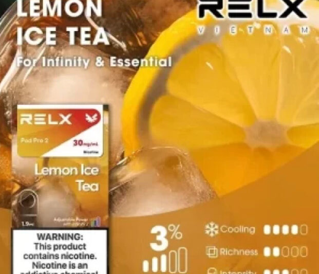 RELX電子煙彈│悅刻電子菸彈檸檬紅茶Relx煙彈糖果六代Relx infinity