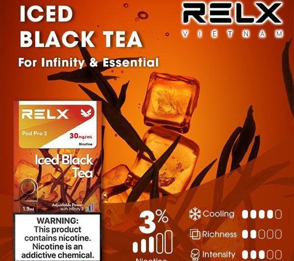 RELX電子煙彈-Relx infinity悅刻電子煙冰紅茶口味