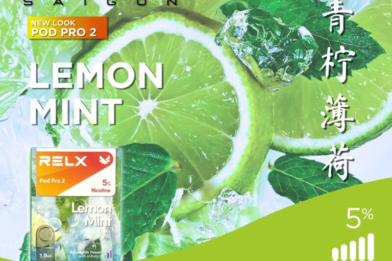 RELX電子煙彈│悅刻煙彈糖果六代Relx infinity -青檸薄荷口味