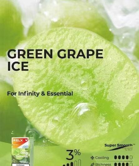 RELX電子煙彈│悅刻煙彈糖果六代Relx infinity -青提口味