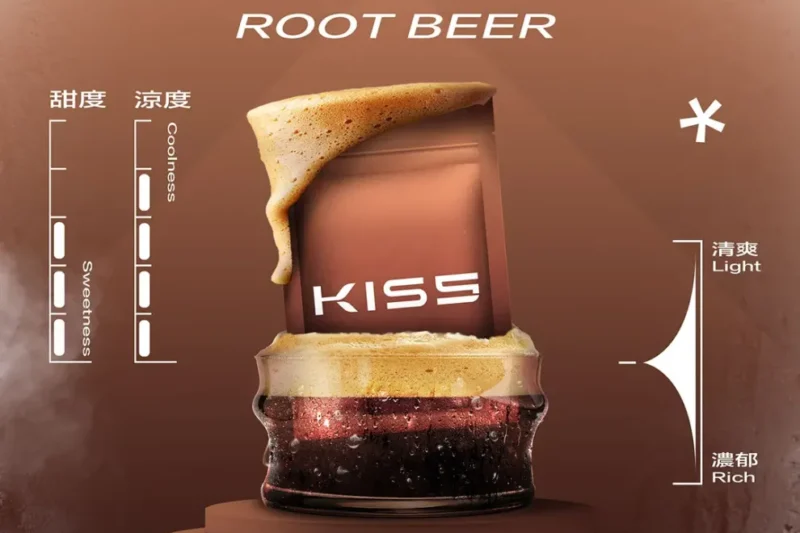 kis5煙彈-kis5電子煙麥根沙士口味一代煙彈適用