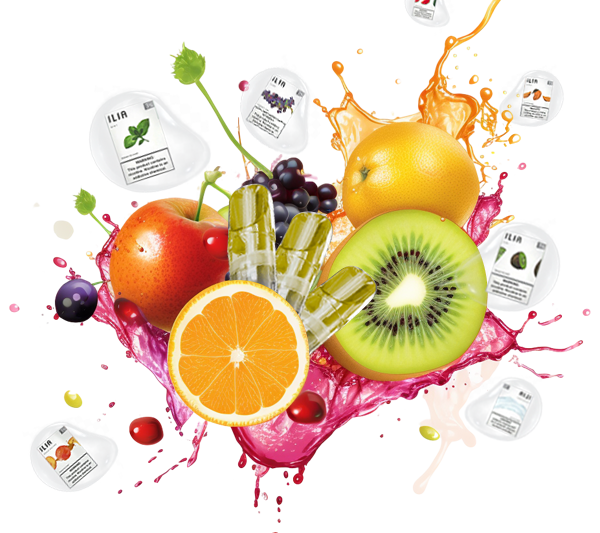 ilia煙彈五代拋棄式電子煙荔枝口味-電子菸菸彈一盒三入